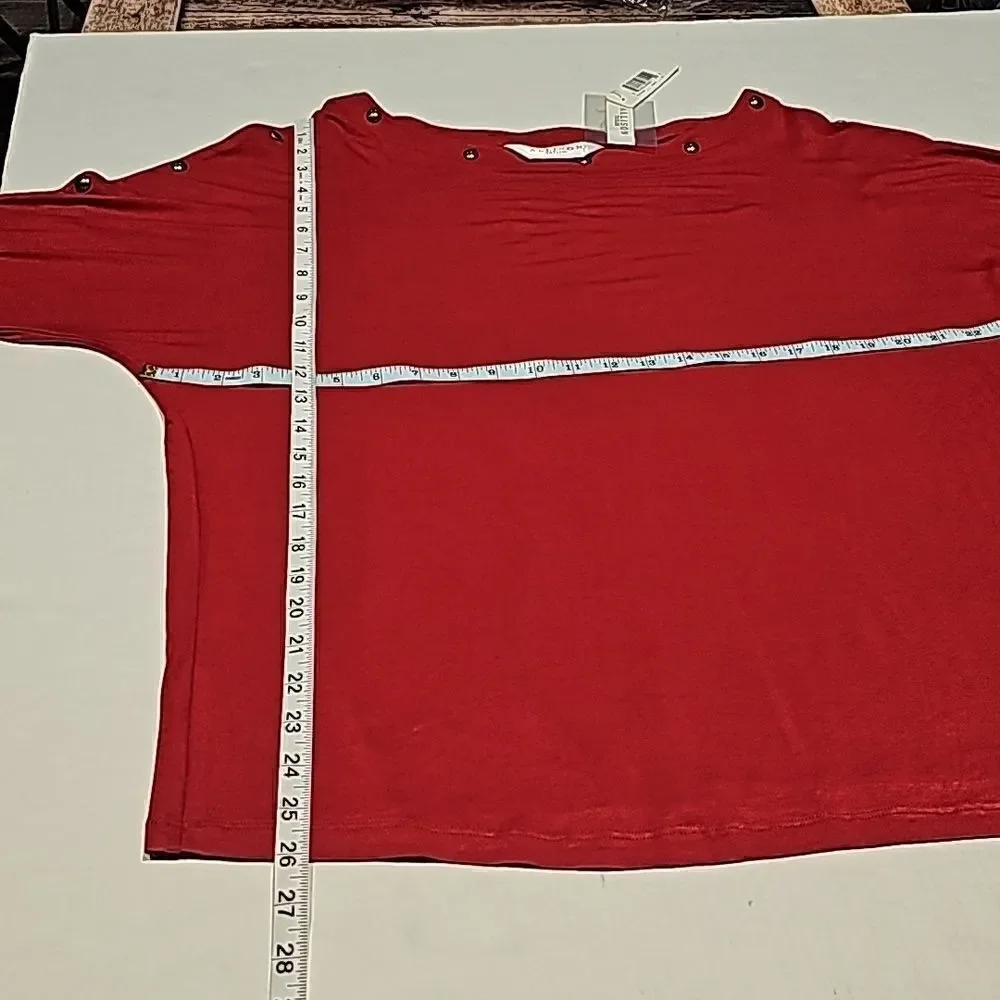 Allison Taylor pullover lightweight top size 1X - Picture 8 of 11
